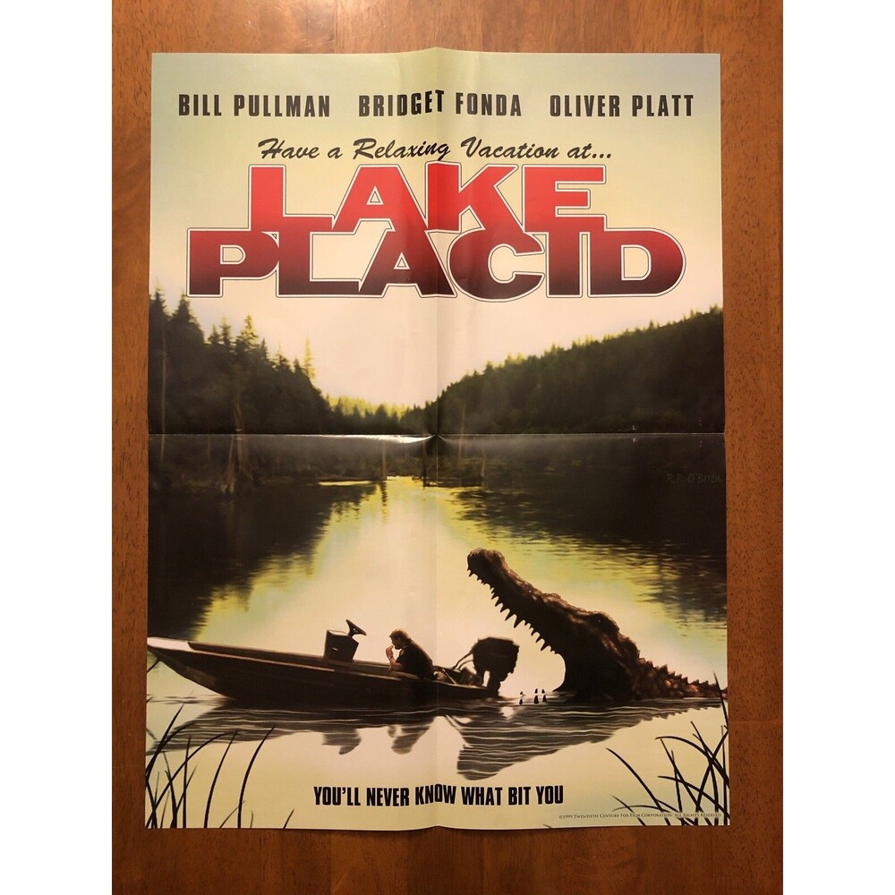 LAKE PLACID Scream Factory Poster Classic B Movie Horror RARE OOP